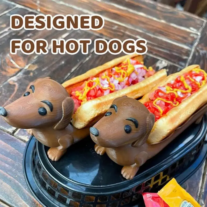 Bandeja para perro salchicha, divertida bandeja para servir Sushi, plato para dulces, plato de cena para perro salchicha, sándwiches con forma bonita, plato para cena para cachorro, 1 ud.