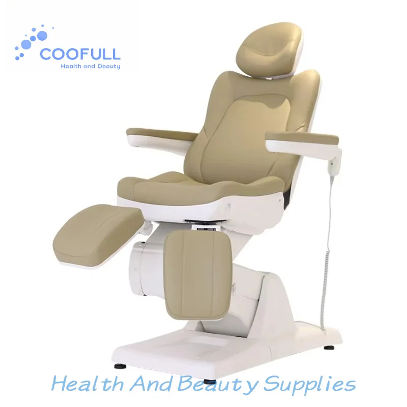 Coofull Electric Massage Table for School Podiatry Chair Luxury Eyelash Beauty Bed for Salon Foot Spa Pedicure Chair