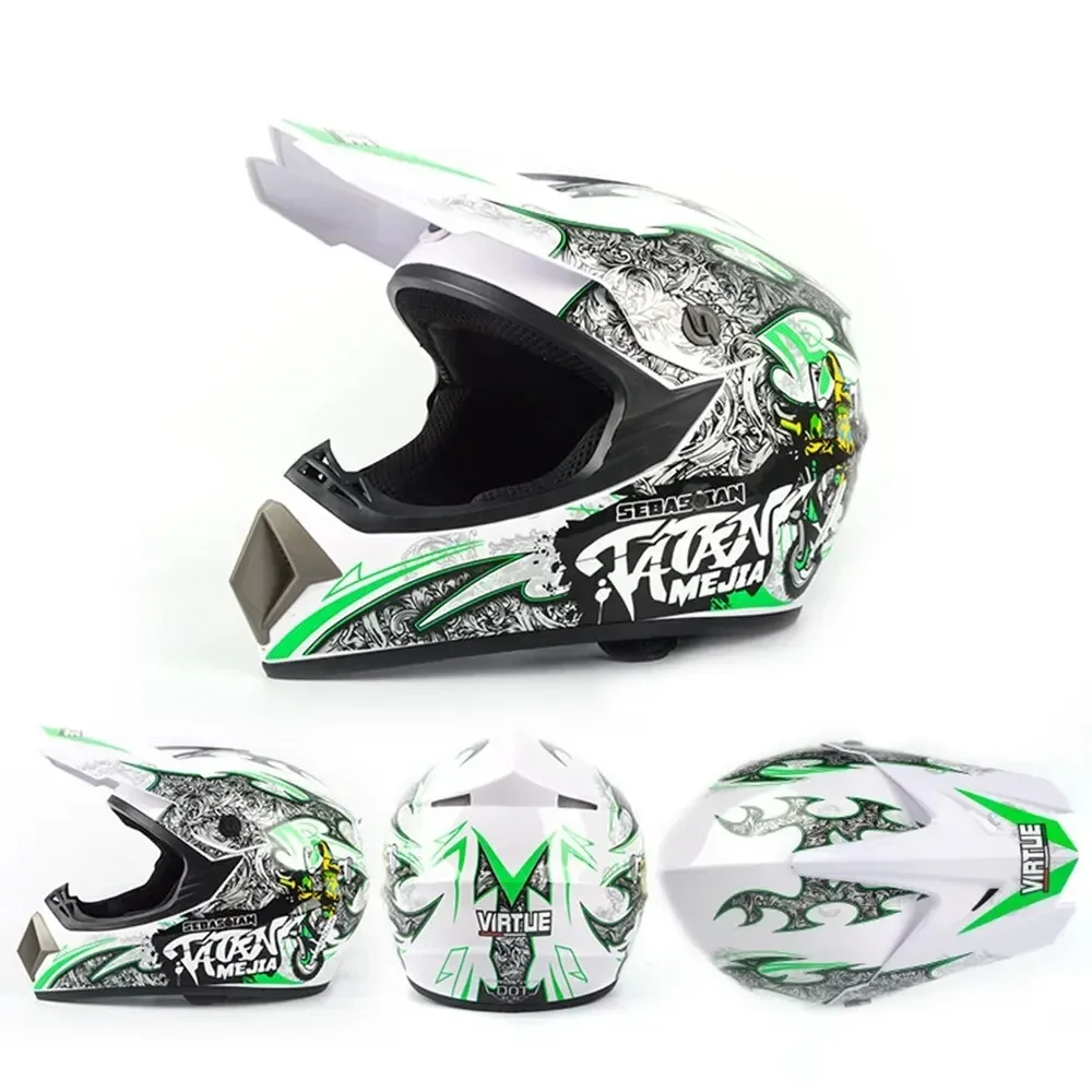 Full-cover Motorcycle Helmet For Men Women Moto Helmet Scooter Helmet Personality Motorcycle Four Seasons Universal Gifts