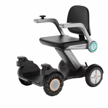 حار بيع المعاقين روبوت المحمولة المشي الإيدز كرسي متحرك كهربائي لكبار السن مع بطارية قابلة للإزالة