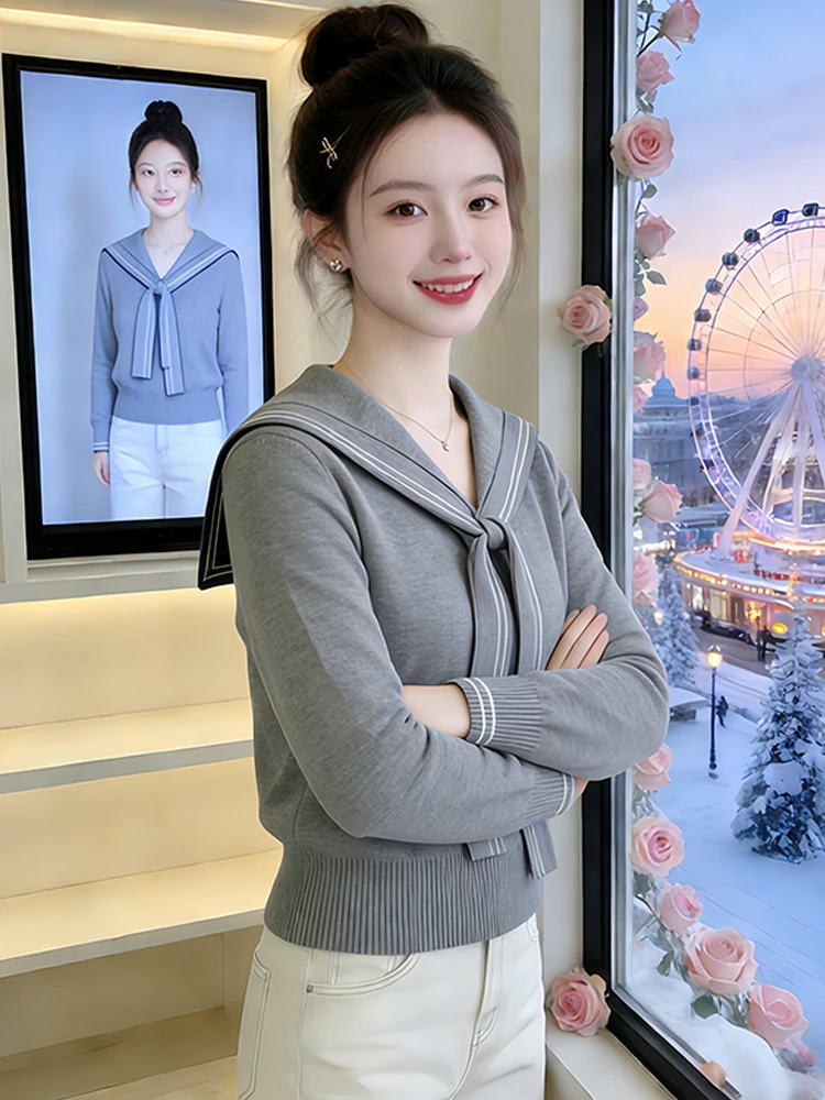 

Loose Long Sve Knitted Sweater Women's Spring New Sle Beautiful Unique Base irt Commute Sle Korean Loose Fit Medium ...