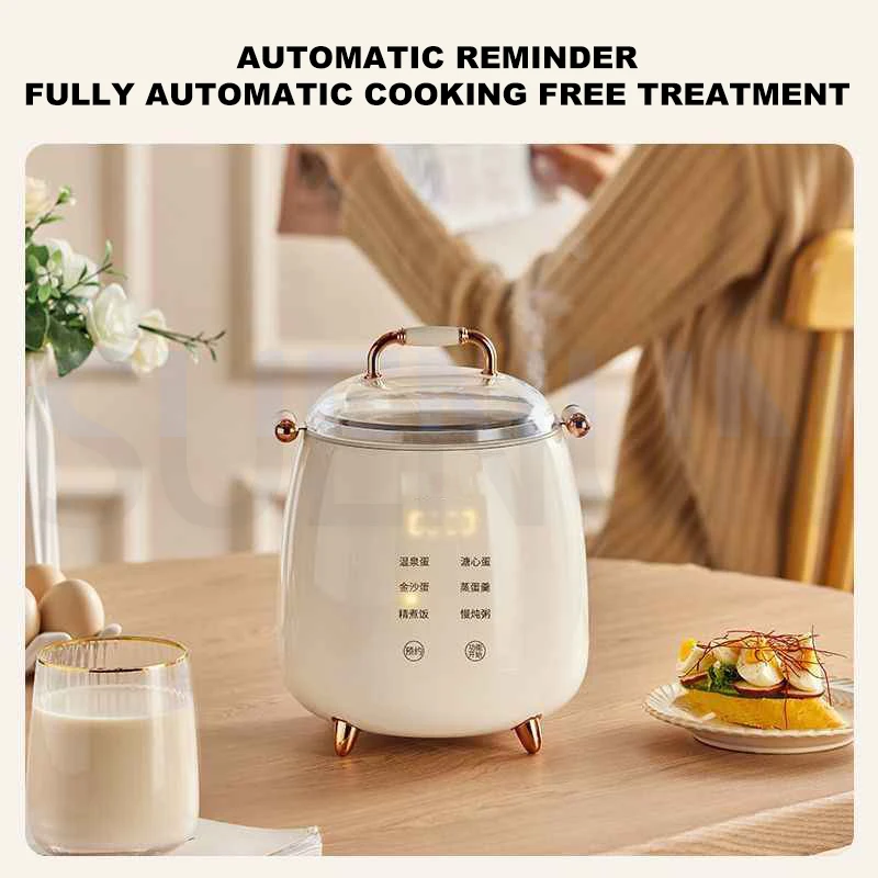 Electric Egg Boiling Machine Multifunctional Breakfast Machine Multi Stove Steaming Machine Can Be Reserved For Soft Boiled Eggs