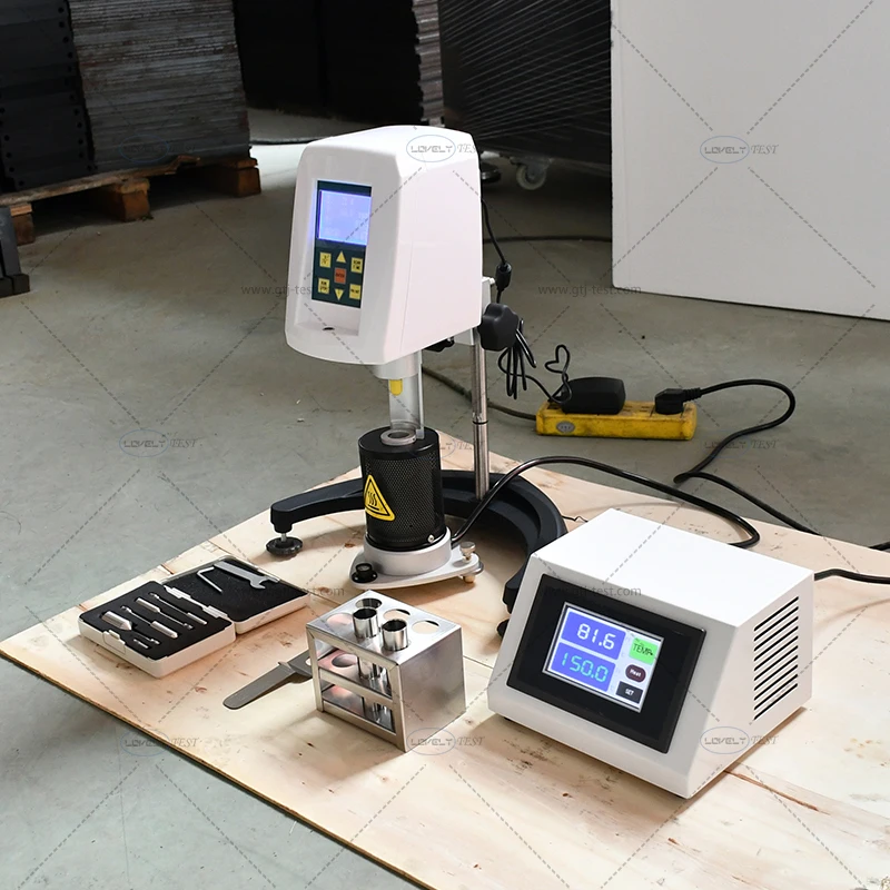 1-Year Warranty Asphalt Viscosity for Test Equipment 220V Rotational Viscometer