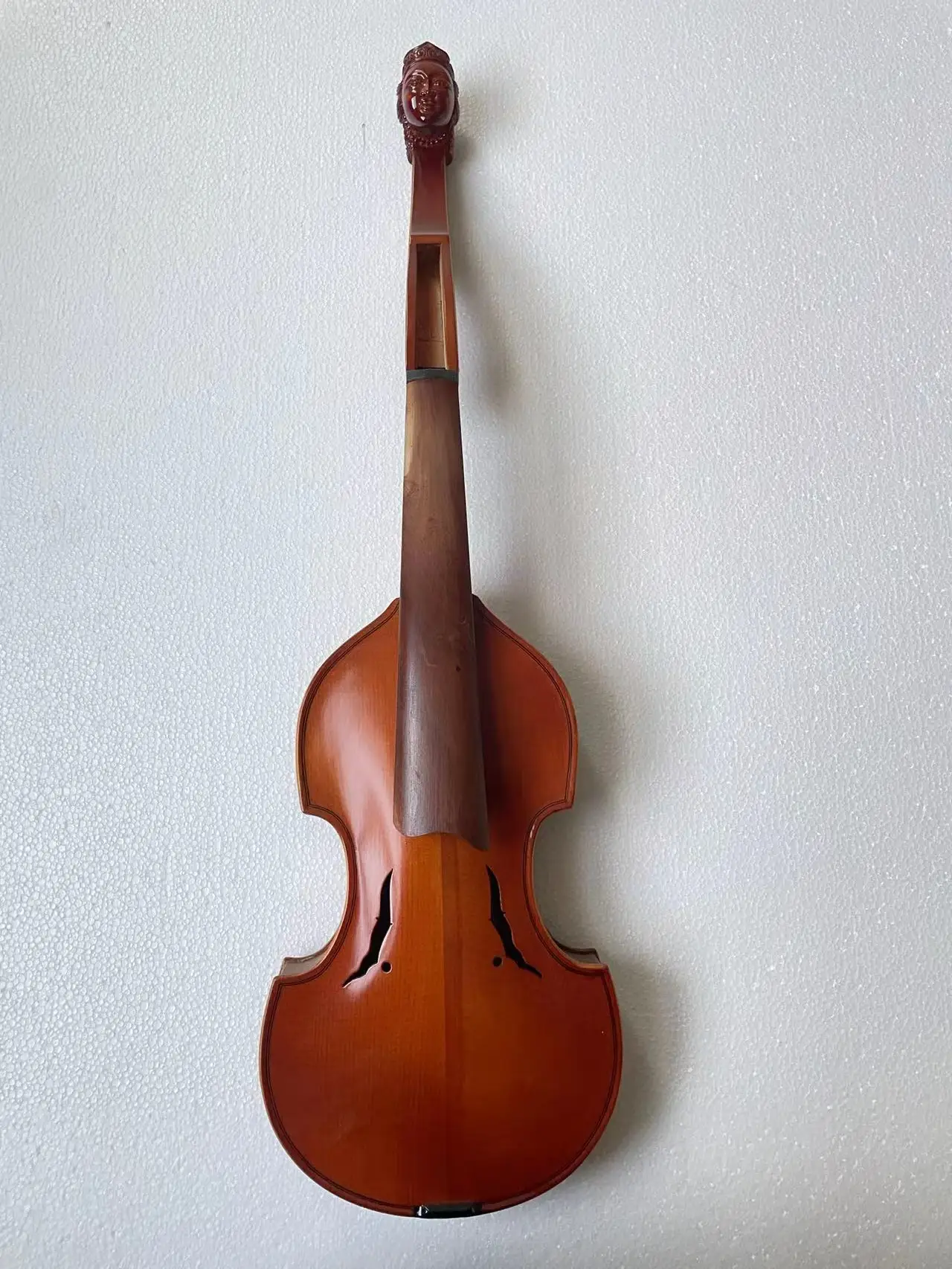 

Boutique Shaped Violin, Full-Size, Spruce Panel, Flame Maple, Overall Back Panel, Ebony Fingerboard, High