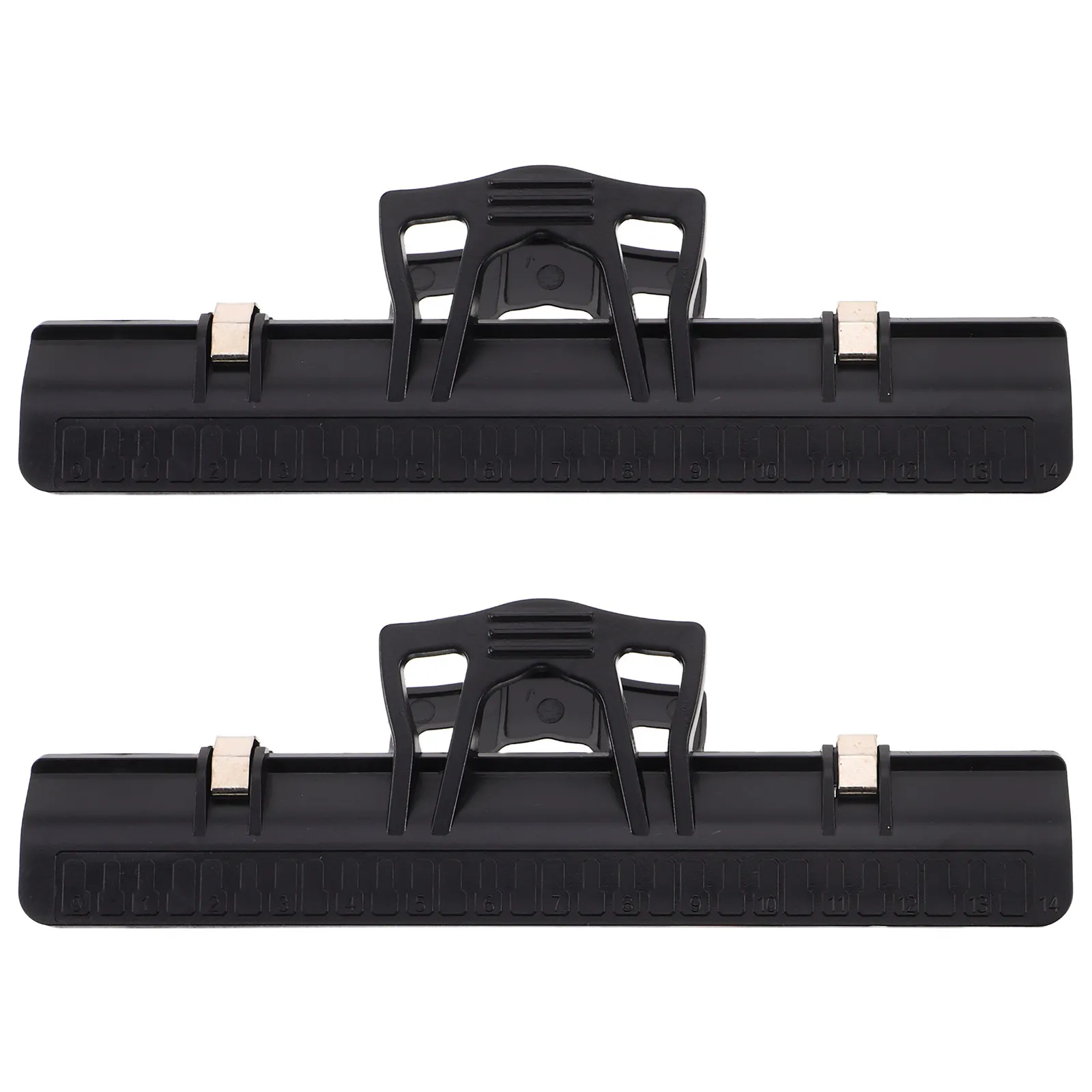 2Pcs Creative Large Plastic Music Clip Piano Sheet Music Page Holder Thickened Design for Musicians Students Flute Violin Score
