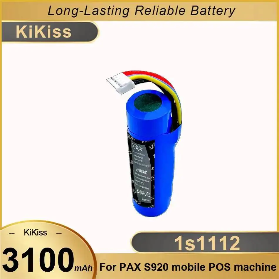 

Для Pax S920 Mobile Pos Machine Батарея 1S1112 3100 мАч Длительная надежная замена