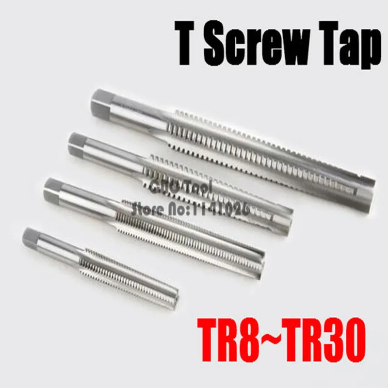 1PCS TR8 TR10 TR12 TR14 TR16 TR18 TR20 TR24 TR26*2/3/4/5 Trapezoidal HSS Right Left Hand Thread Tap.Trapezoidal Metric Screw Tap