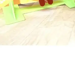 Girl Play Dollhouse Amusement Park For Doll Park Swing Accessories
