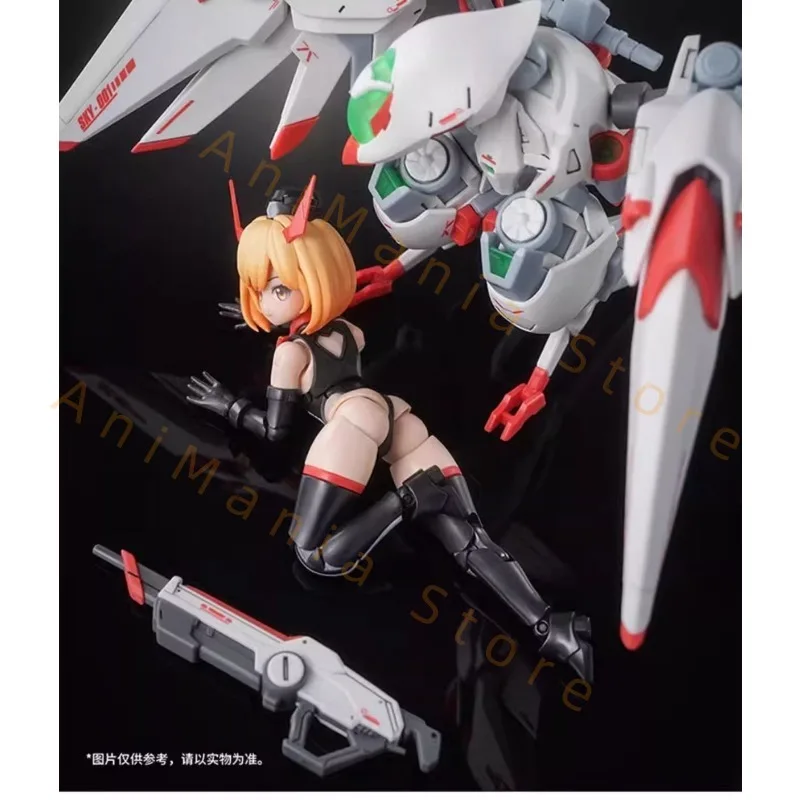 

HEMOXIAN Kelly Janet SKY-001 BIG FIREBIRD BUILD Assemble Action Figure Toy Frame Arms Girl