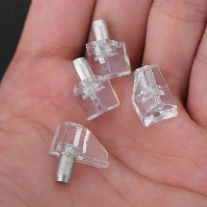 10/20pcs transparent bracket suitable for fixing cabinets shoe cabinets DIY expanding cabinet capacity ideal furniture bracket