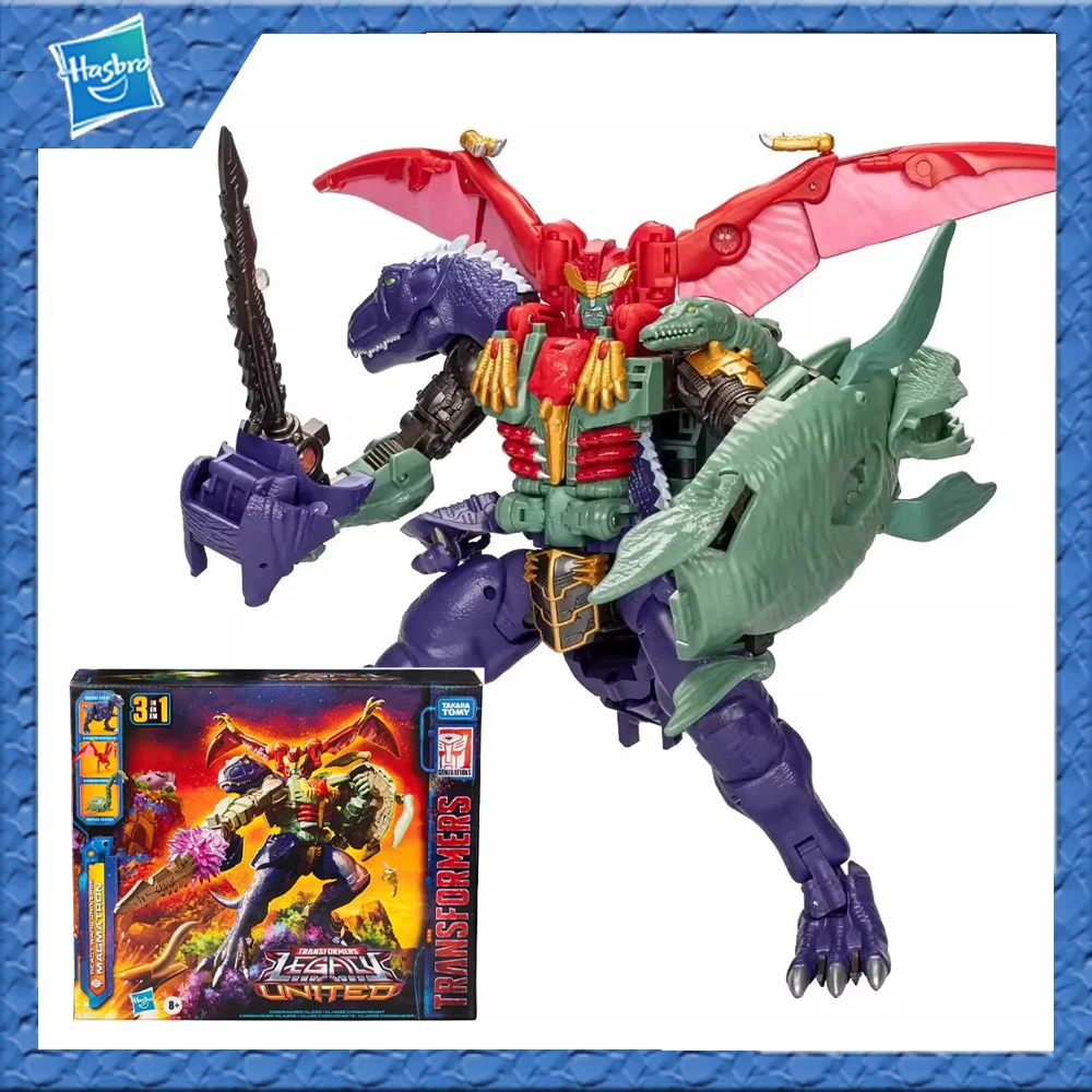 

Original Transformers Legacy United Beast Wars Universe Magmatron 3-In-1 Commander Action Figure Model Toy Collection Gift
