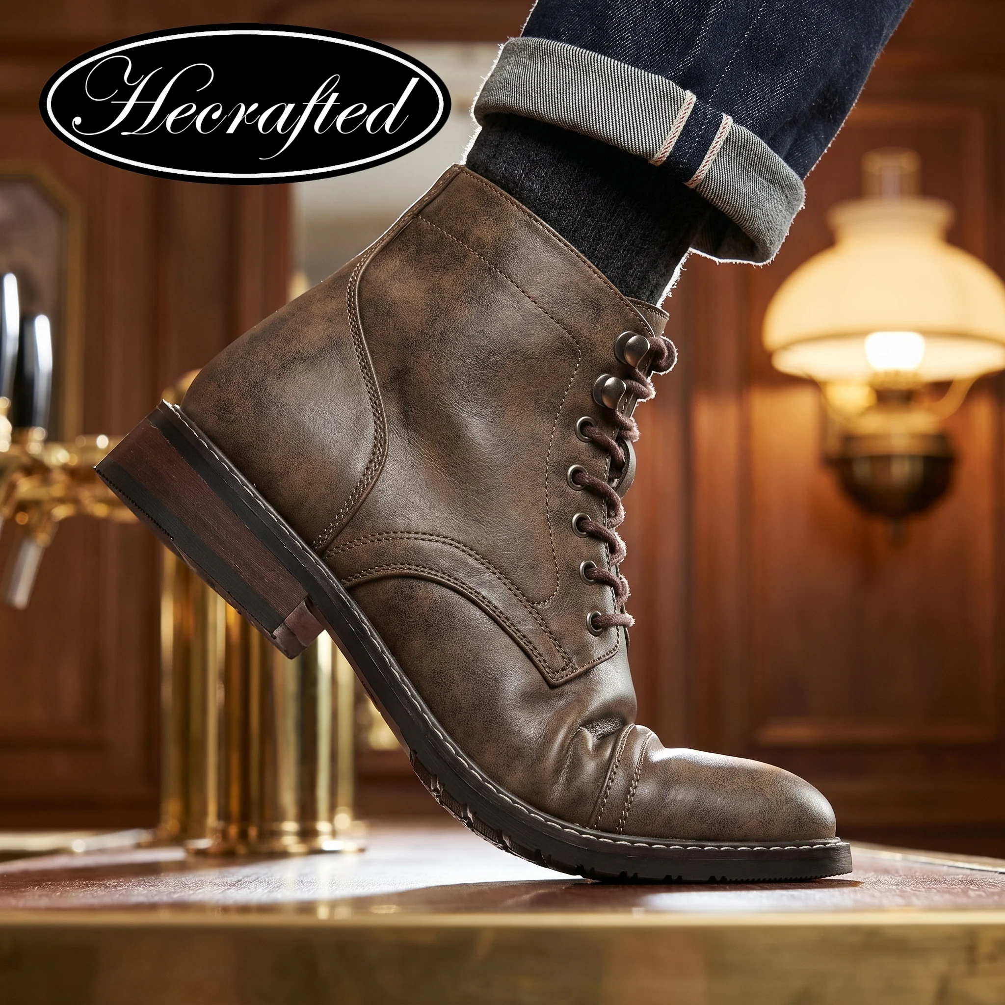 Leather Boots 2026 Retro Brand Comfortable Fashion Casual  Ankle Boots