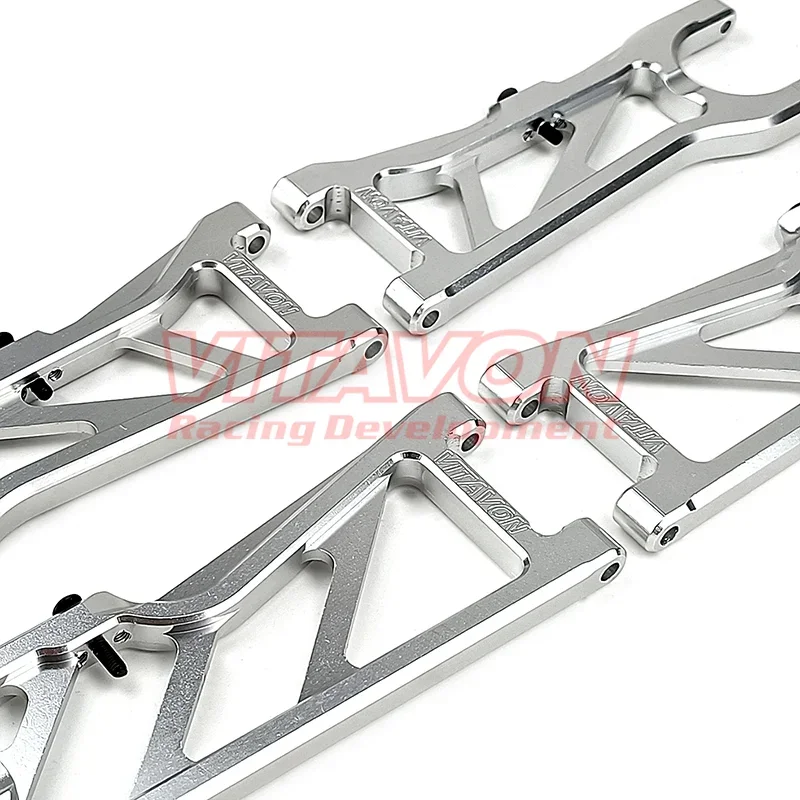 VITAVON CNC alu suspension(F/R) arms for Arrma kraton 4S 1/10 AR330521 Ar330520