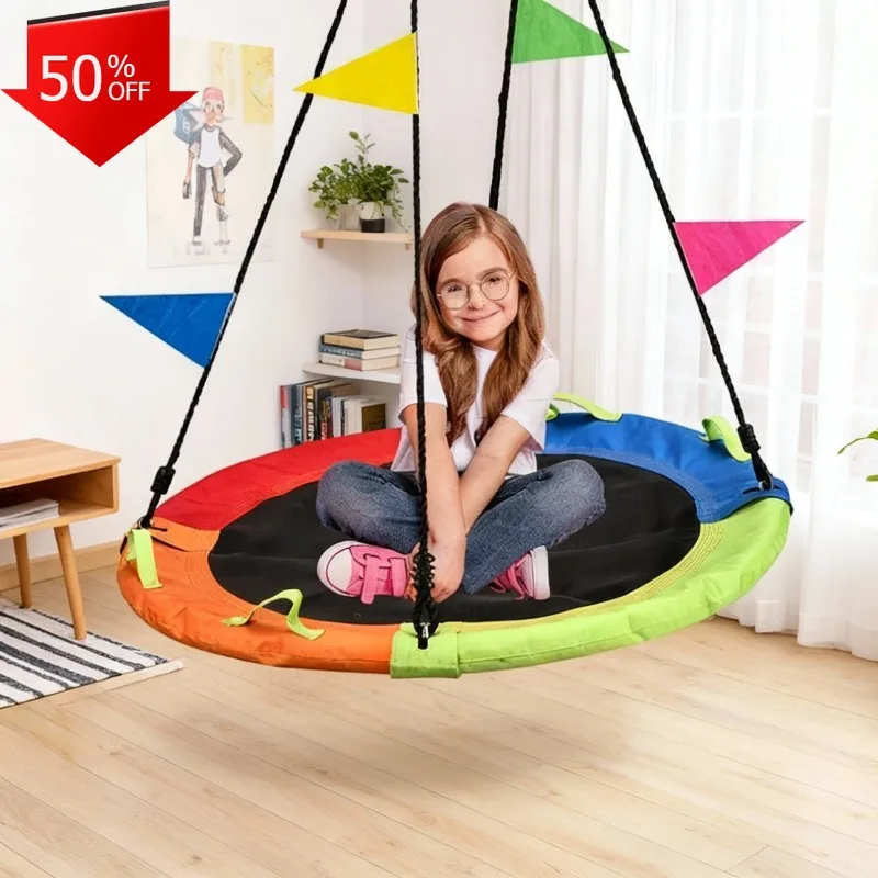 

Adult Swing Chair Outdoor Garden Furniture Terrace External Session Hanging Swinging Household Adults Silla Colgante Suspended