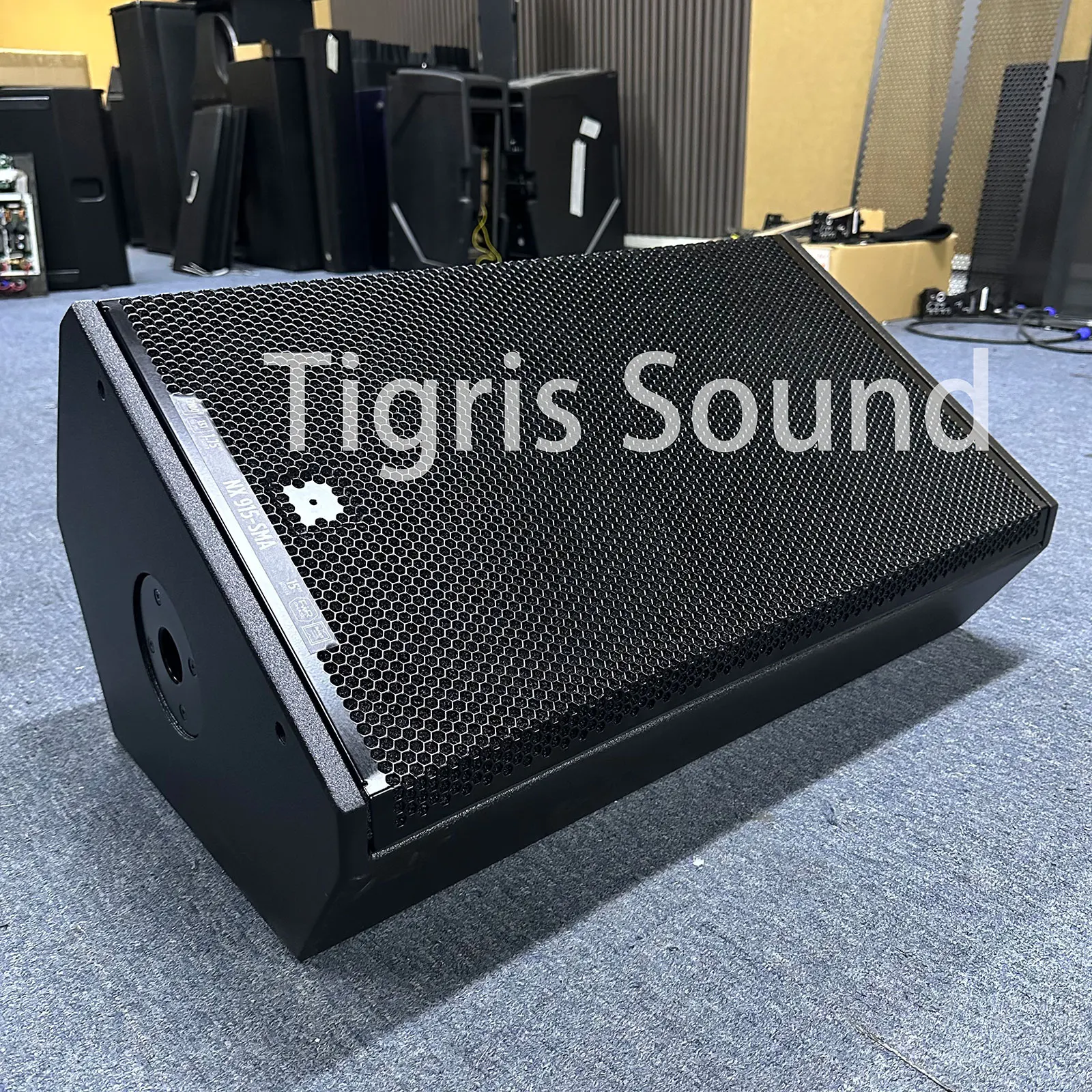 NX915-SMA High-RMS 15in Wooden Speaker 1050W 131dB for Outdoor Roadshow & Live Band Stage Gig
