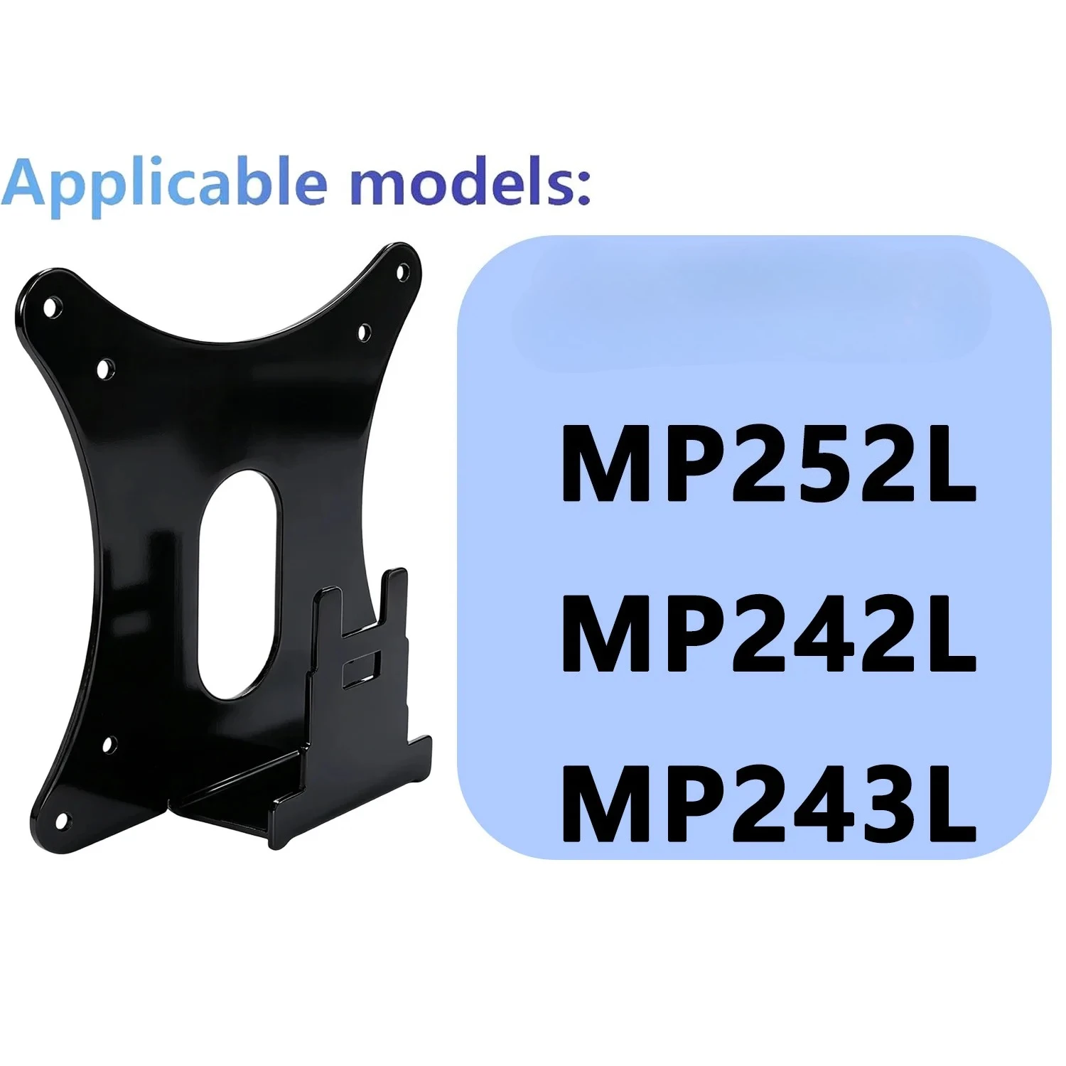 Nowy adapter VESA do monitorów MSI MP242L MP252L MP243L z uchwytem do mocowania na ramionach monitorów VESA 75x75 i 100x100 — zdjęcie produktu 2