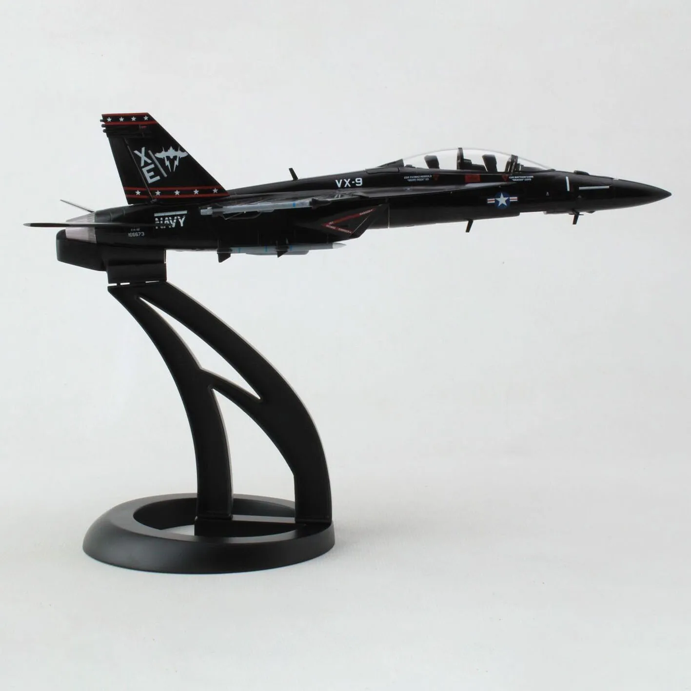 Die Cast 1:72 Scale GeminiJets GAUSN10004 McDonnell Douglas F/A-18F Hornet US Navy VX-9 166673 Strike Fighter F18 Alloy Fighter