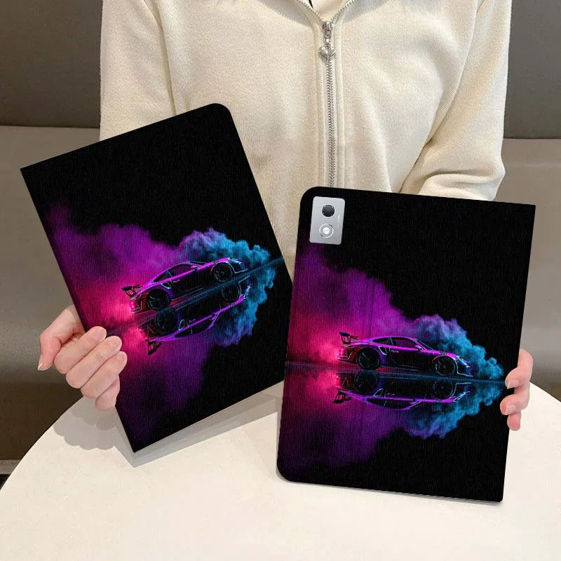 

Creative Sports Car Pattern Gift For Vivo Pad SE 11 5 3 2 Pro 12.3 13 12.1 11.5 Air IQOOPad Foldable Tablet Case