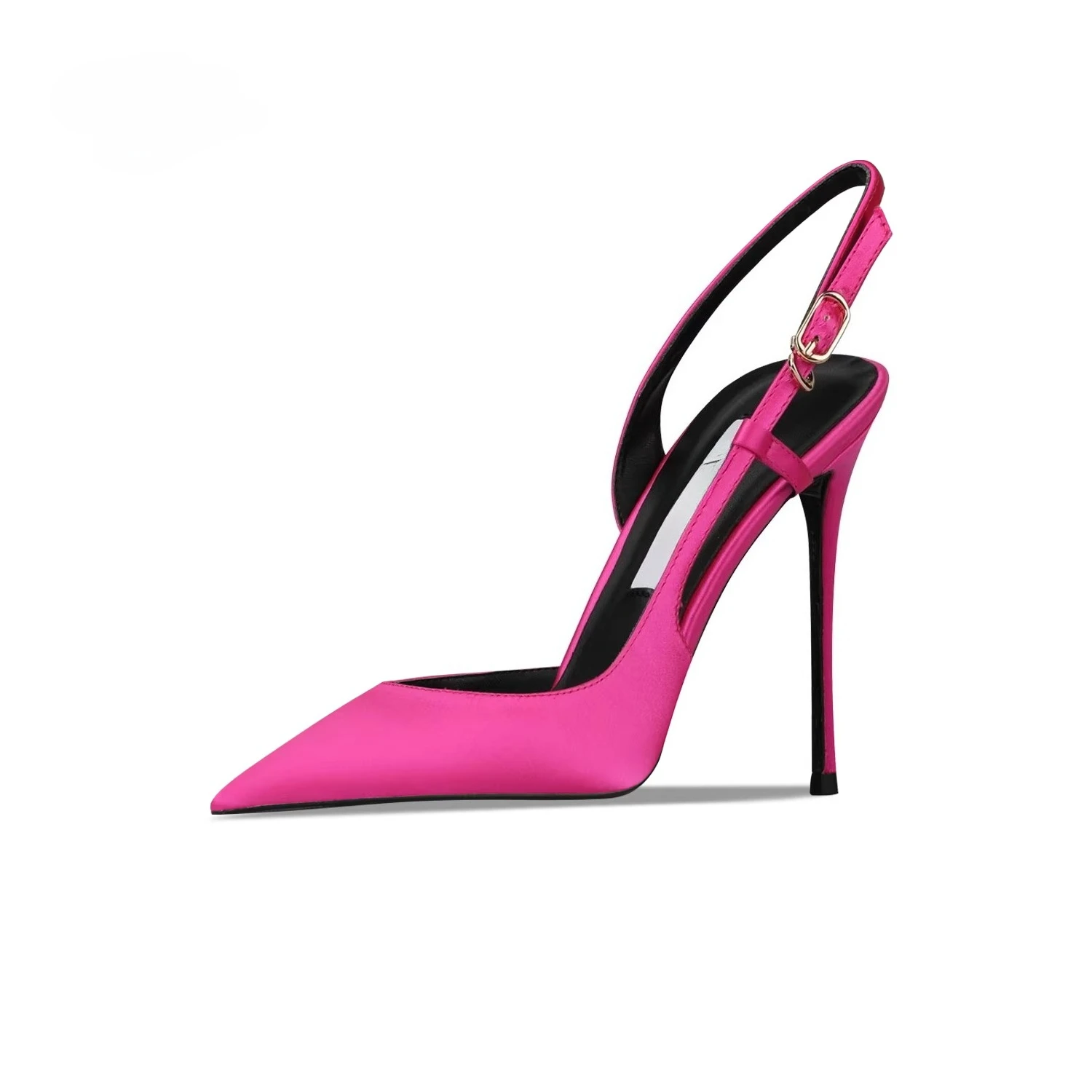 European and American Style One-word Buckle Sandals Women's 2026 New Thin Heel Bag Head Sexy Sandals