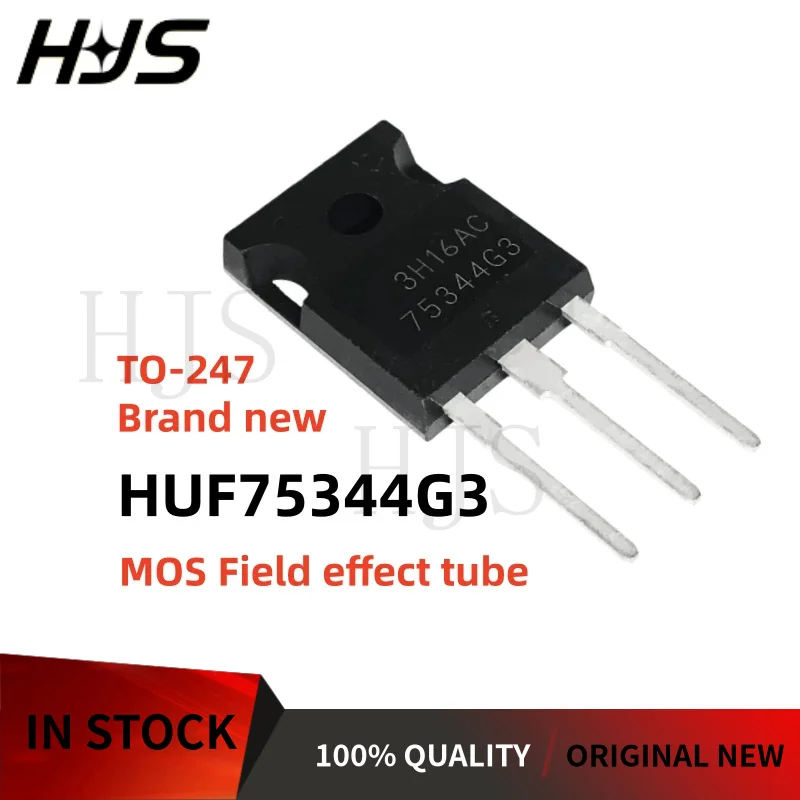 5-10-20PCS 100% New 75344G HUF75344G3 HUF75344G TO-247 Power MOSFET Field effect tube