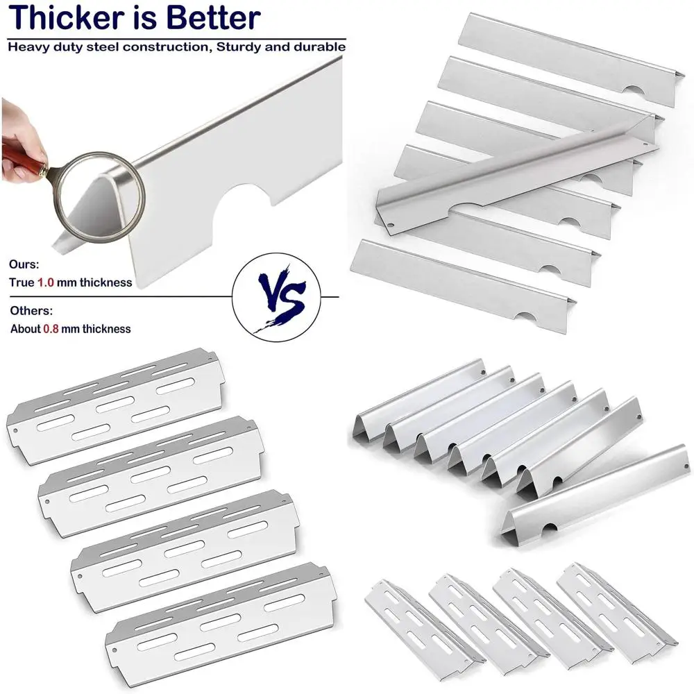 

Комплект запасных частей для газового гриля Genesis серии 400, совместимый с моделями E-410, E-415, E-435, E-440, включая датчик температуры.