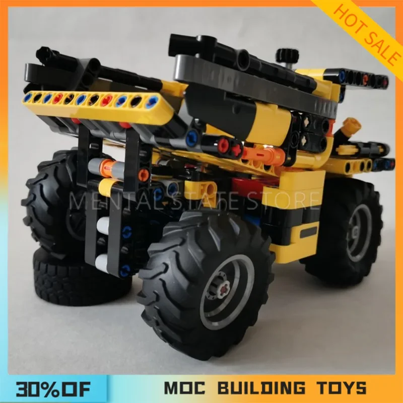 562PCS Personalizzato MOC Mining autocarro con cassone ribaltabile Building Blocks Tecnologia Mattoni Assemblaggio creativo fai da te Giocattoli educativi Regalo di festa