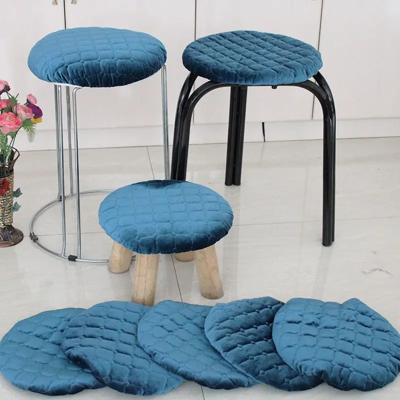 Four seasons round stool set of circular chair cushion cushion plush thickening cushion chair cushion stool mat