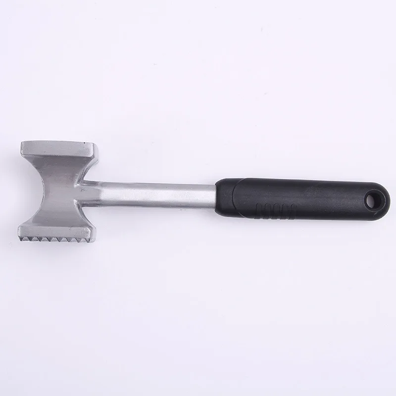 Aluminum Alloy Square Meat Tenderizer Kitchen Gadget, Double-sided Meat Pounder for Steak Tenderizing