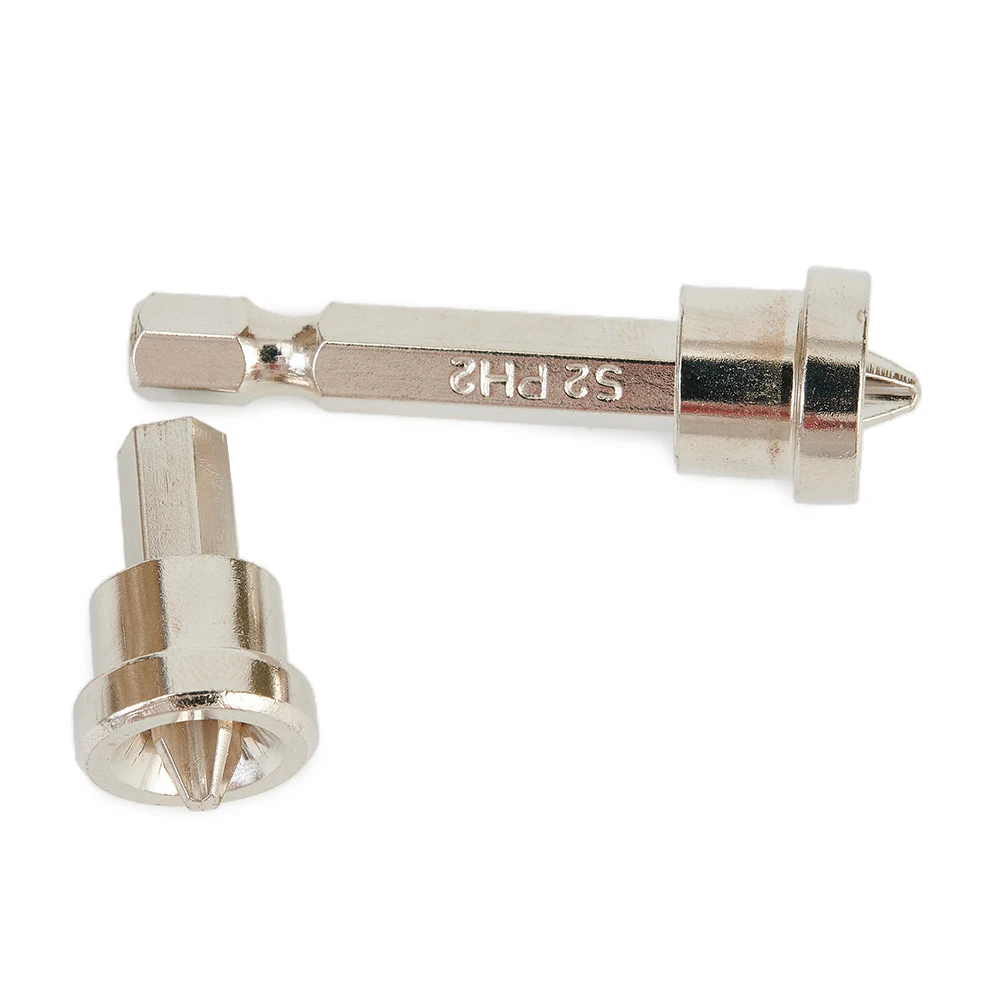 Magnetischer Schraubendreher, Trockenbauschraubendreher, 25 mm, 25 x 15 mm, 6,35 mm/1/4 Zoll Sechskant-Trockenbauschraubendreher aus Chrom-Vanadium-Stahl