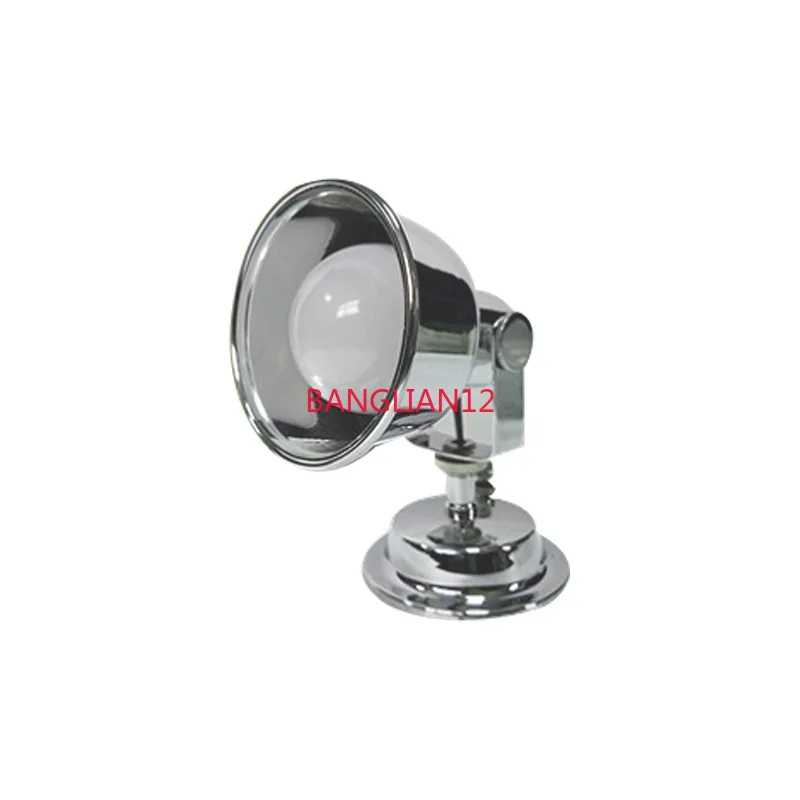 Stainless Steel 12 Volt 10 Watt Bedroom Lamp Bedside Lamp, RV Yacht Marine Lamp Accessories