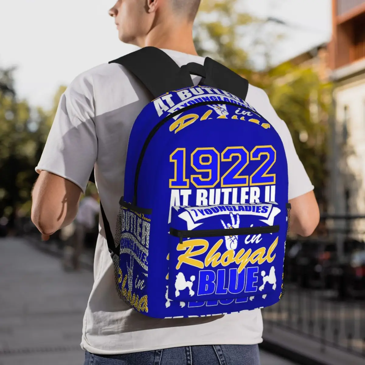 Sigma Gamma Rho 1922 At Butler U 7 Youngladies Backpack Daypack Large Capacity Kids BookBag School Bag Shoulder Bags Men Women