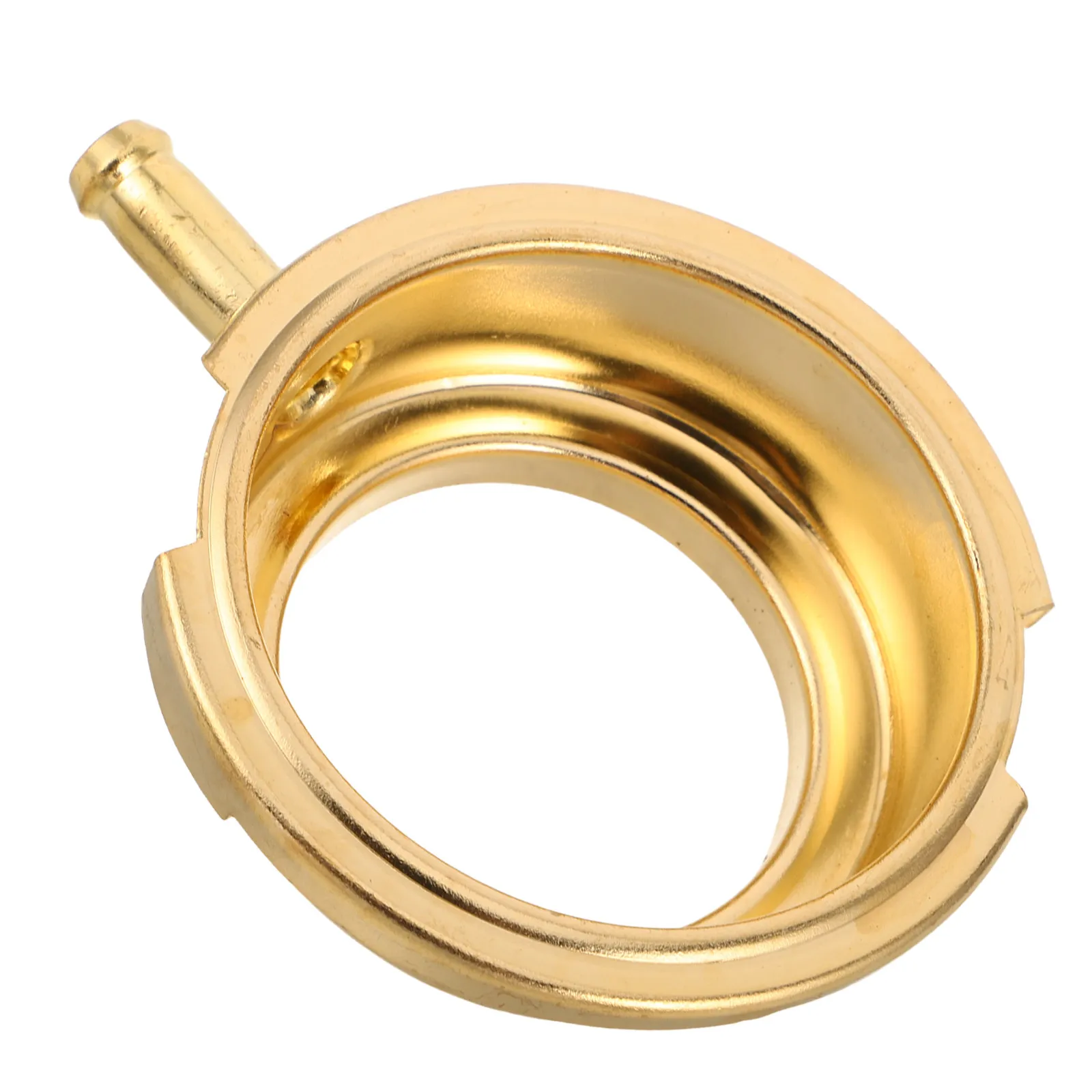 Copper Radiator Filler Neck 54Mm Id Universal Weld-on Coolant Inlet Seat for Car Truck Cooling System Leak-Resistant Auto