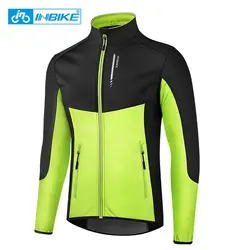 INBIKE Cycling Riding Jackets Man Winter Bicycle Clothing With Hood Men's Windbreaker Windproof Road Bike MTBClothes For Biking