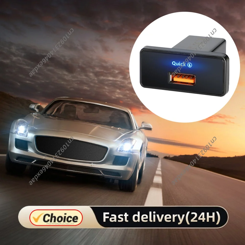 18W/30W Car Charger 12V-24V PD Type C/USB RV USB Outlet Adapter Fast Charging Power Outlet for Marine Boat ATV Camping Truck