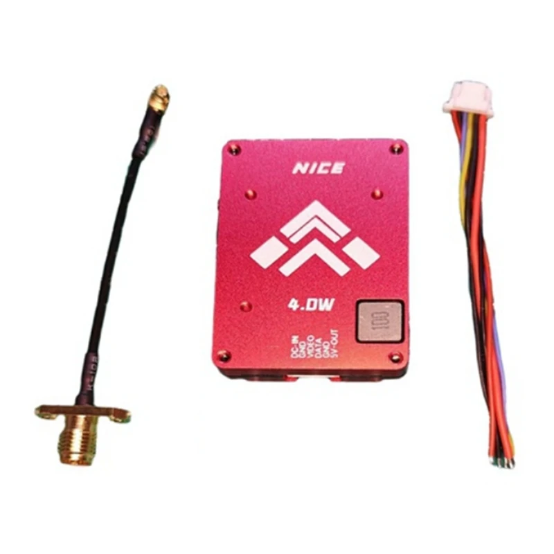 

4 Вт 5,8G VTX 4000 МВт 64-канальный FPV видеопередатчик RFPA5542 Усилитель для FPV RC Дрон дальнего действия