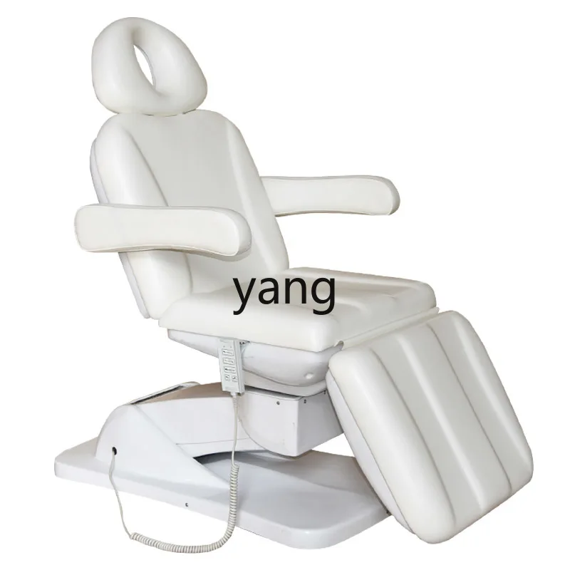 Yjq Electric Beauty Lifting and Foldable Tattoo Couch Multi-Functional Advanced Body Massage Tattoo Beauty Salon Special