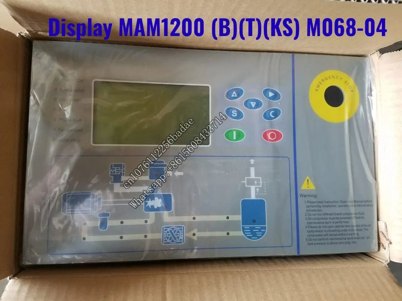 Air Compressor Parts PLC Electronic Controller Control Panel MAM1200 (B)(T)(KS) For Industry