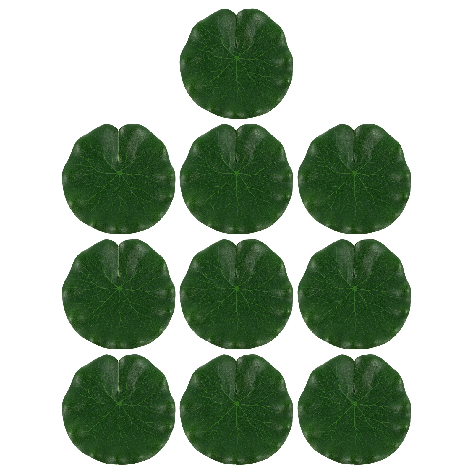 

10 Pcs Decoration Pond Accessories Floating Aquarium Plants Ornament Fish Simulated Water Fake