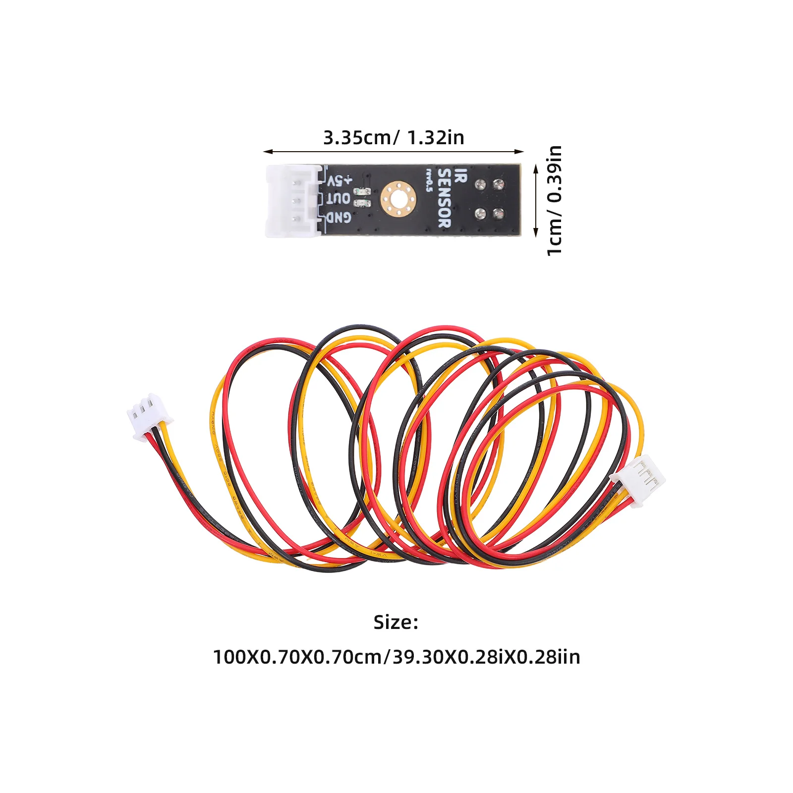 Filament Break Sensor Detection Module For 3D Printer Smart Material Out Pause Monitoring Printing Parts