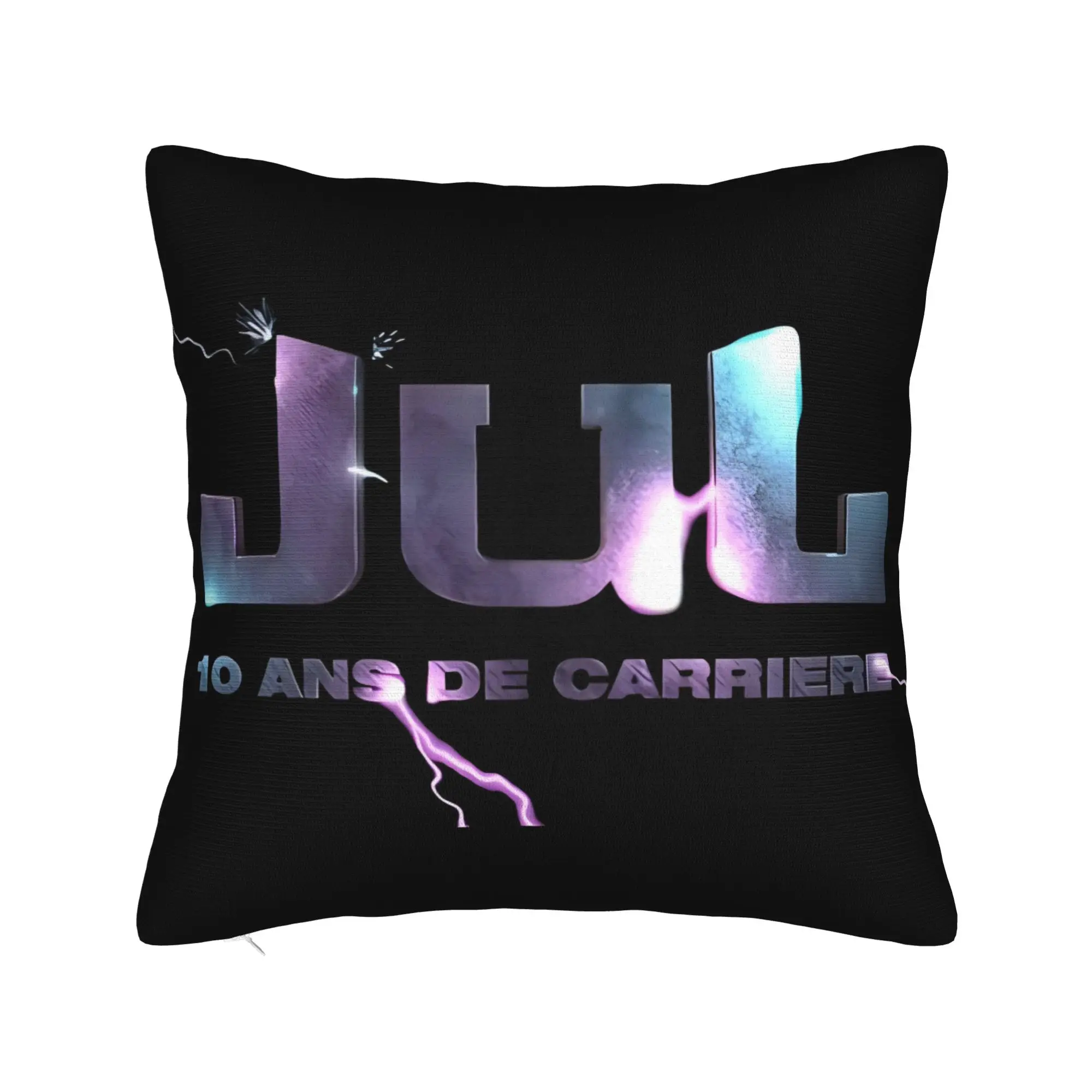 Modern Rap Music Jul  Sofa Cushion Cover Soft French Singer Pillow Case Living Room Decoration