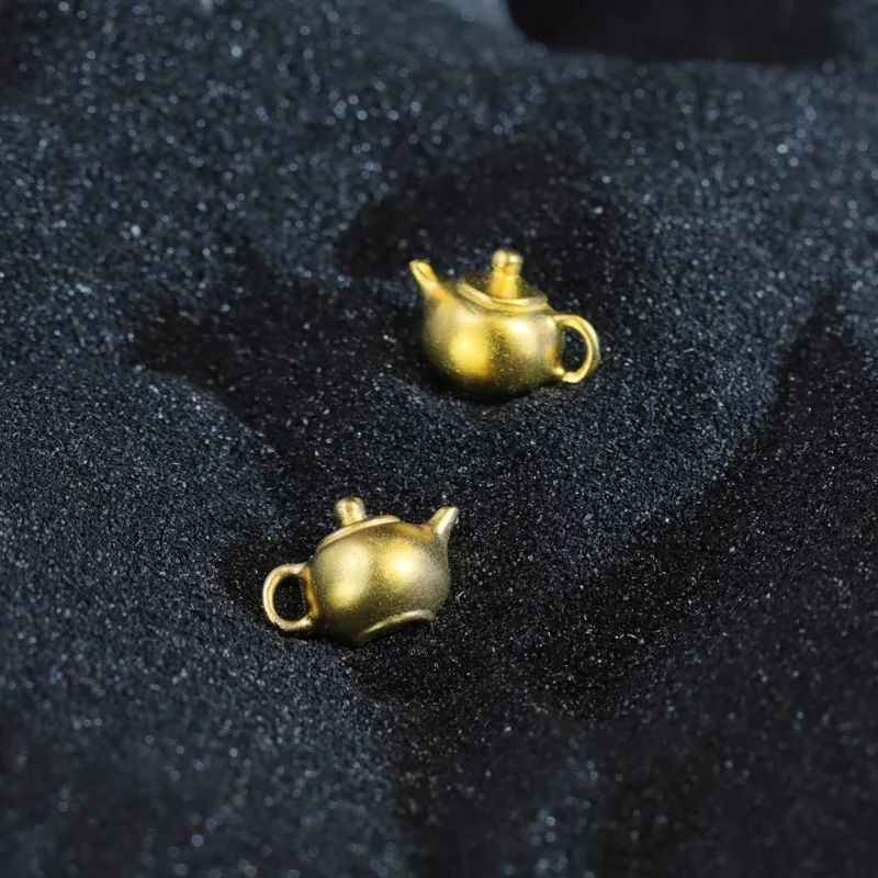 

Lotus Fun Laid-back with A cup of Tea Lovely Teapot Stud Earrings Real 925 Sterling Silver Fine Jewelry