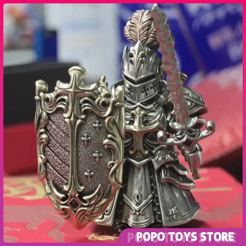 Auf Lager Europäische Kreuzzüge Orden Von Ritter Moc Ritter Templer Zarte Metall Magnetische Ziegel Spielzeug Kupfer Material Figur Spielzeug