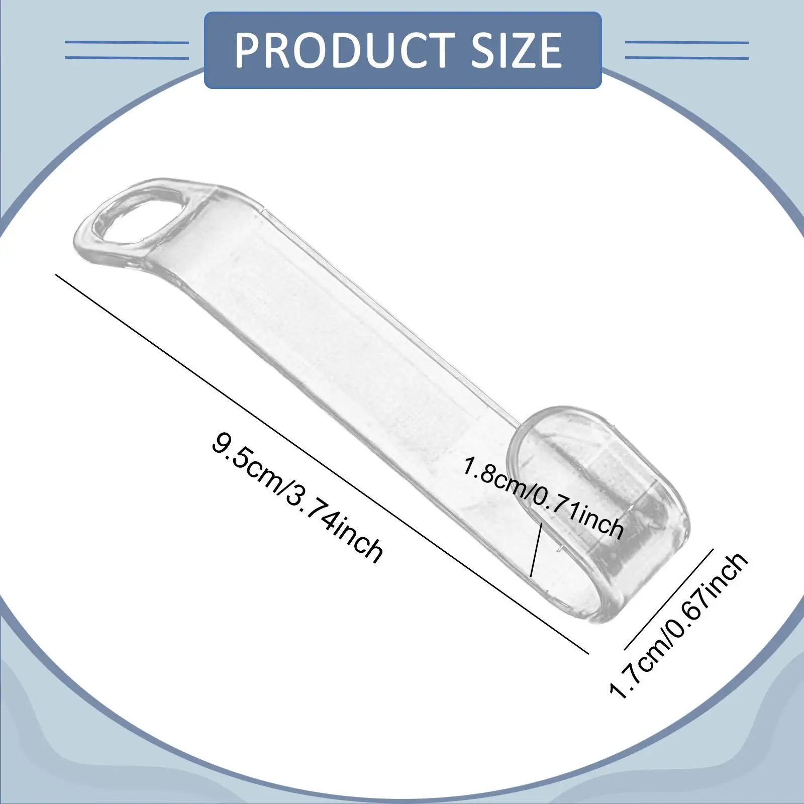 50 قطعة شماعة ملابس موصل خزانة منظم واضح لفساتين القمصان