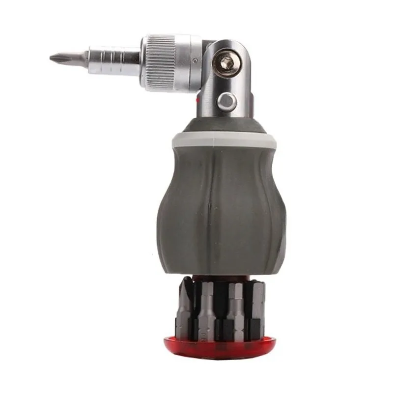 For Angle Ratchet Screwdriver Combination Set Household Maintenance Tools Multi-batch Head Cross