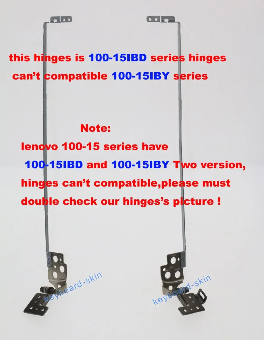 New for Lenovo IdeaPad 100-15IBD laptop Hinges AM10E000210 AM10E000310 (isn't for 100-15IBY)