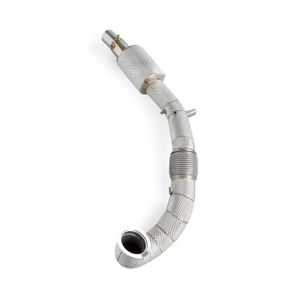 High Efficiency Exhaust Head for Golf MK7/MK7.5 GTI 2.0T 2014-2019 Downpipe with Heat Insulation and No Fault Light