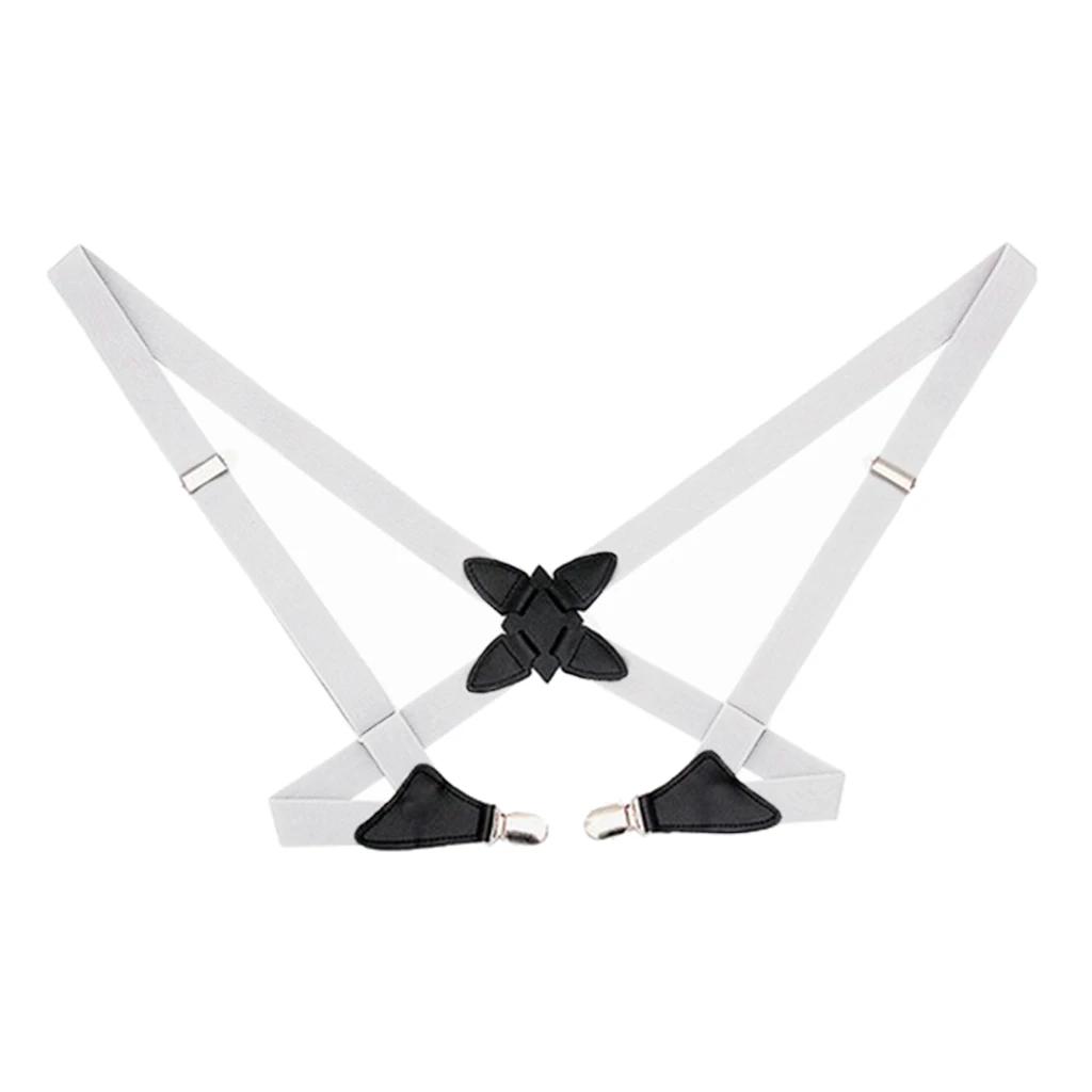 أزياء الرجال النساء السراويل القابلة للتعديل X-الظهر الحمالات مع 4 مقاطع #6