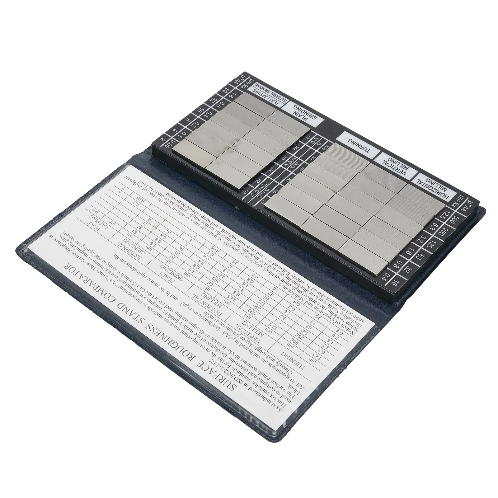 Practical Sample Block RUG-100 Compare Conveniently Comparison Sample Block For Compare Test 3 Flat Grinding 30pcs