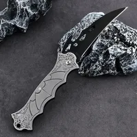 STAINLESS STEEL Folding Knife Outdoor Tactical Survival Knife Keychain High Hardness Knife Sharp Outdoor Pocket Knife