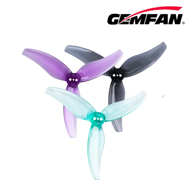 Hélice Gemfan Hurricane 3630-3 para Motor 2004, accesorios multirotor, 8 pares/16 Uds., accesorios FPV RC, palillo de dientes de estilo libre de 3,5 pulgadas Fox